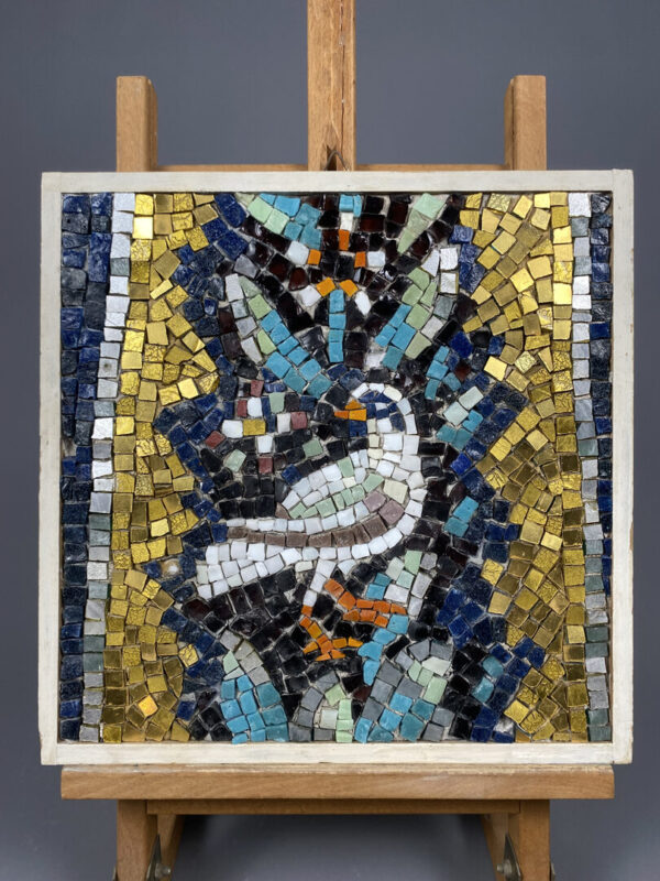 Mosaïque sur panneau encadrée