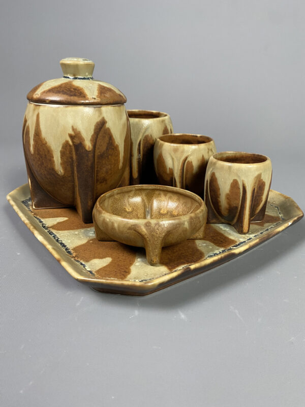 Denbac, “nécessaire de fumeur en grès"