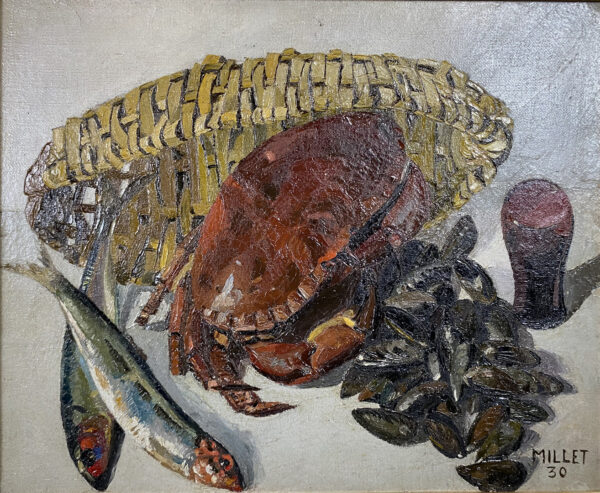 Nature morte au tourteau