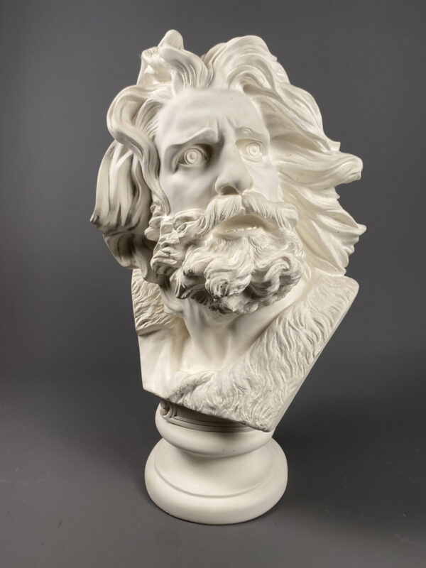 Buste en plâtre “Le Guerrier Gaulois”