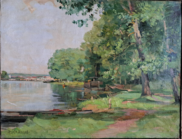 Bord de fleuve - Charles Dratz-Barat